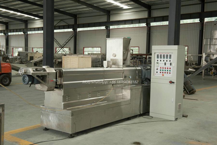 twin screw snacks machinery