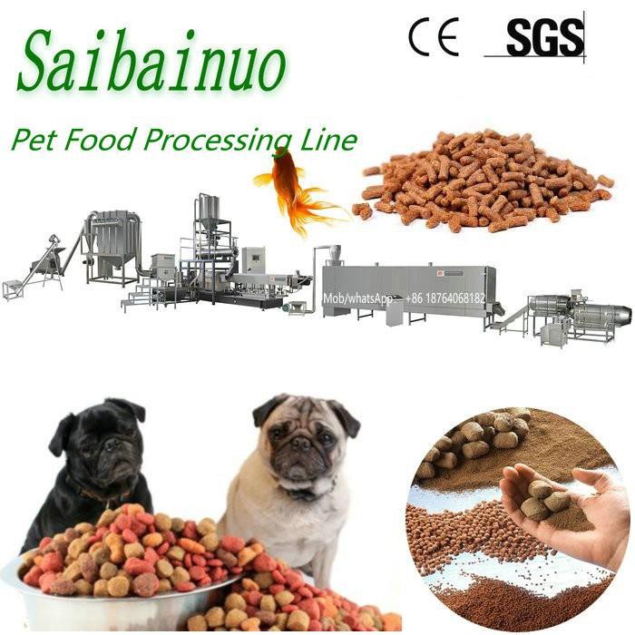 Twin Screw Extruder Food Snacks Machine