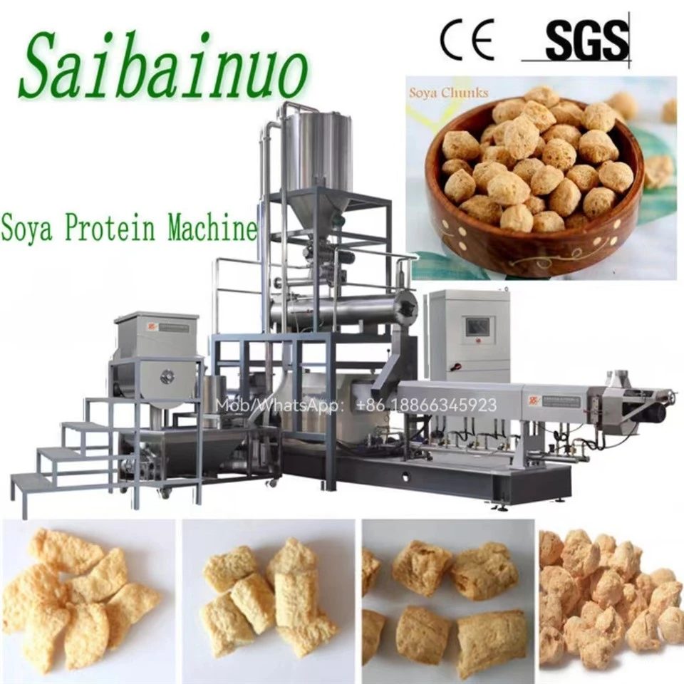 Soijaproteiinin mekaaniset laitteet